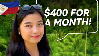 HOW MUCH MONEY YOU NEED FOR FILIPINA?
