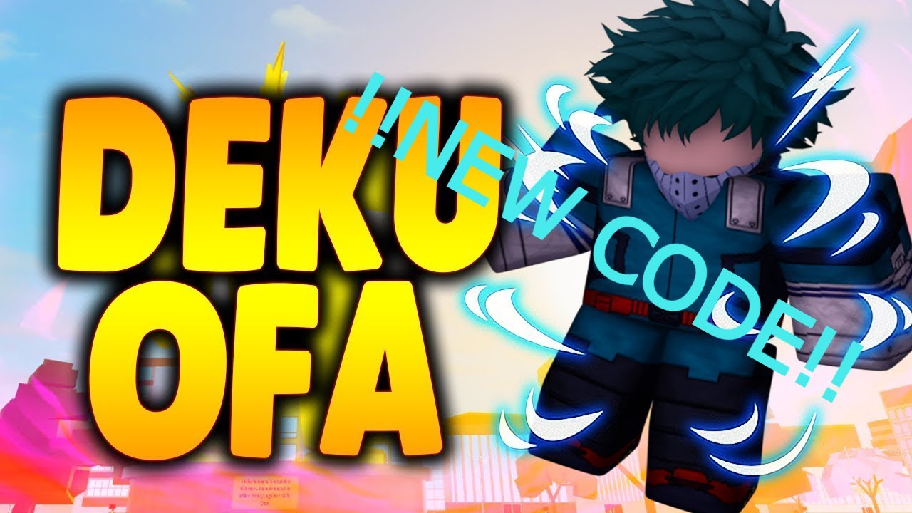 Deku One For All !!NEW CODE!! My Hero Legendary: 1 - YouTube