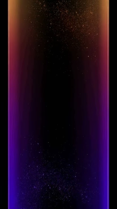 S8 Simple neon light edge particle space Animated