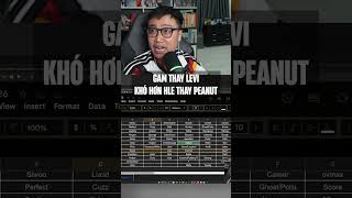 GAM thay Levi khó hơn HLE thay Peanut #shorts  #leagueoflegends #lu