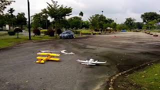 rc plane 3 strogeesss in action at sg bonus