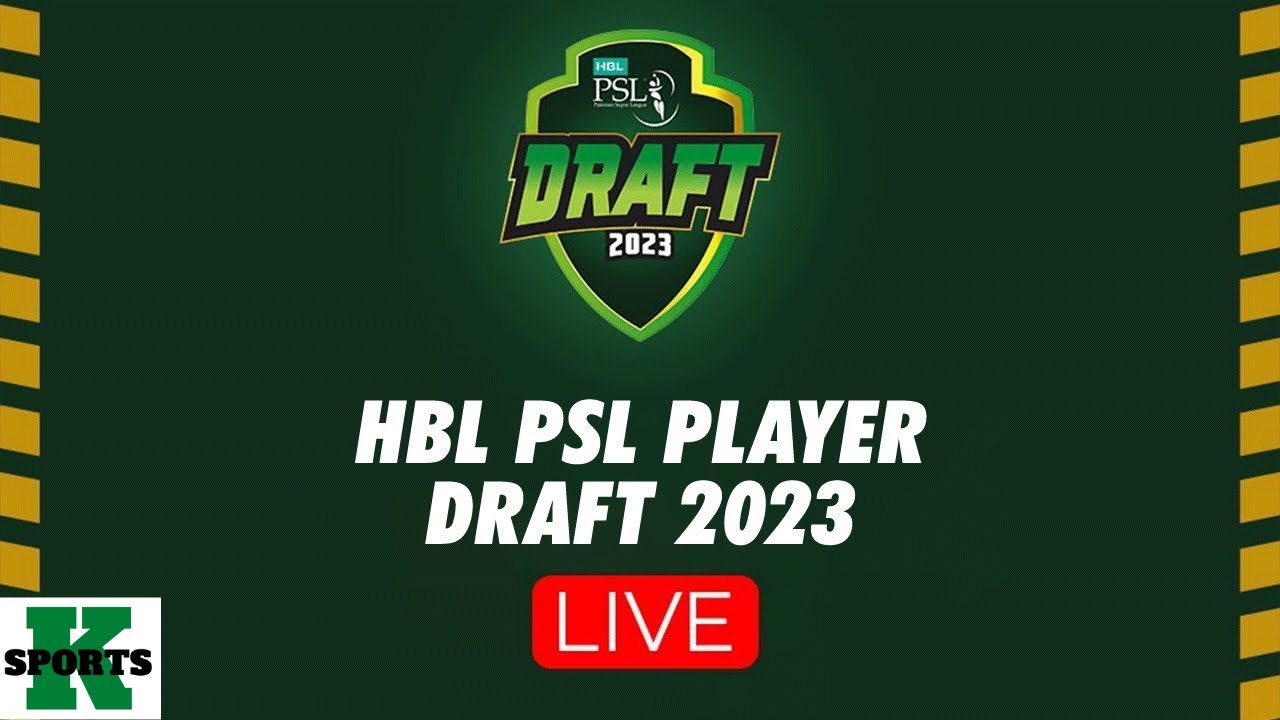 Live | HBL PSL Players Draft 2023 | PSL 2023 LIVE DRAFT | PSL 8 Live Draft 2023