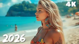 Tranquil Lagoon 🕊️ Chill Deep House Tropical Summer 4K UHD 2026 | Blue Shore Beats