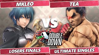 Double Down 2022 Losers Finals - MkLeo (Byleth) Vs. Tea (Kazuya, Pac-Man) SSBU Smash Ultimate