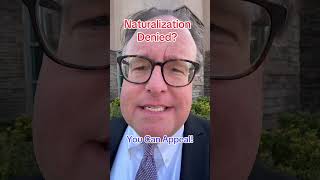 Denied N-400 naturalization. If USCIS is wrong, appeal! Denied N-400 naturalization. If USCIS is wrong, appeal!