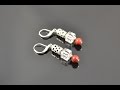 Basic Beading Tutorial:  Wire Wrapped Earring