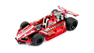 Lego Technic 42011 Race Car Speed Build And Review