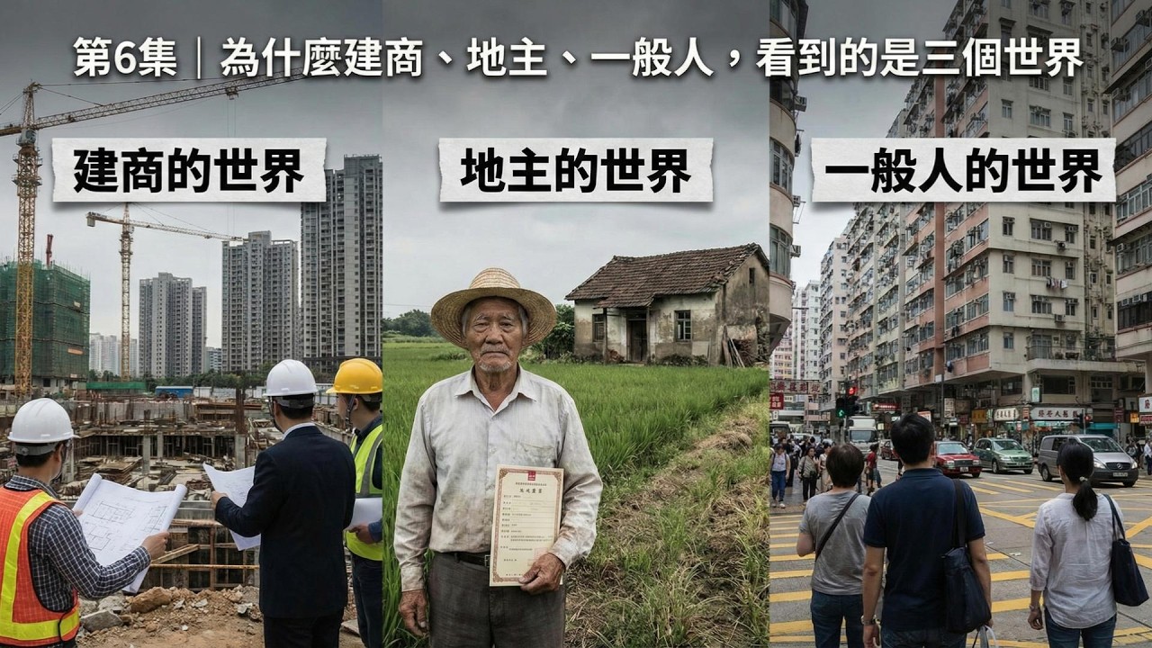 第6集｜為什麼建商、地主、一般人，看到的是三個世界