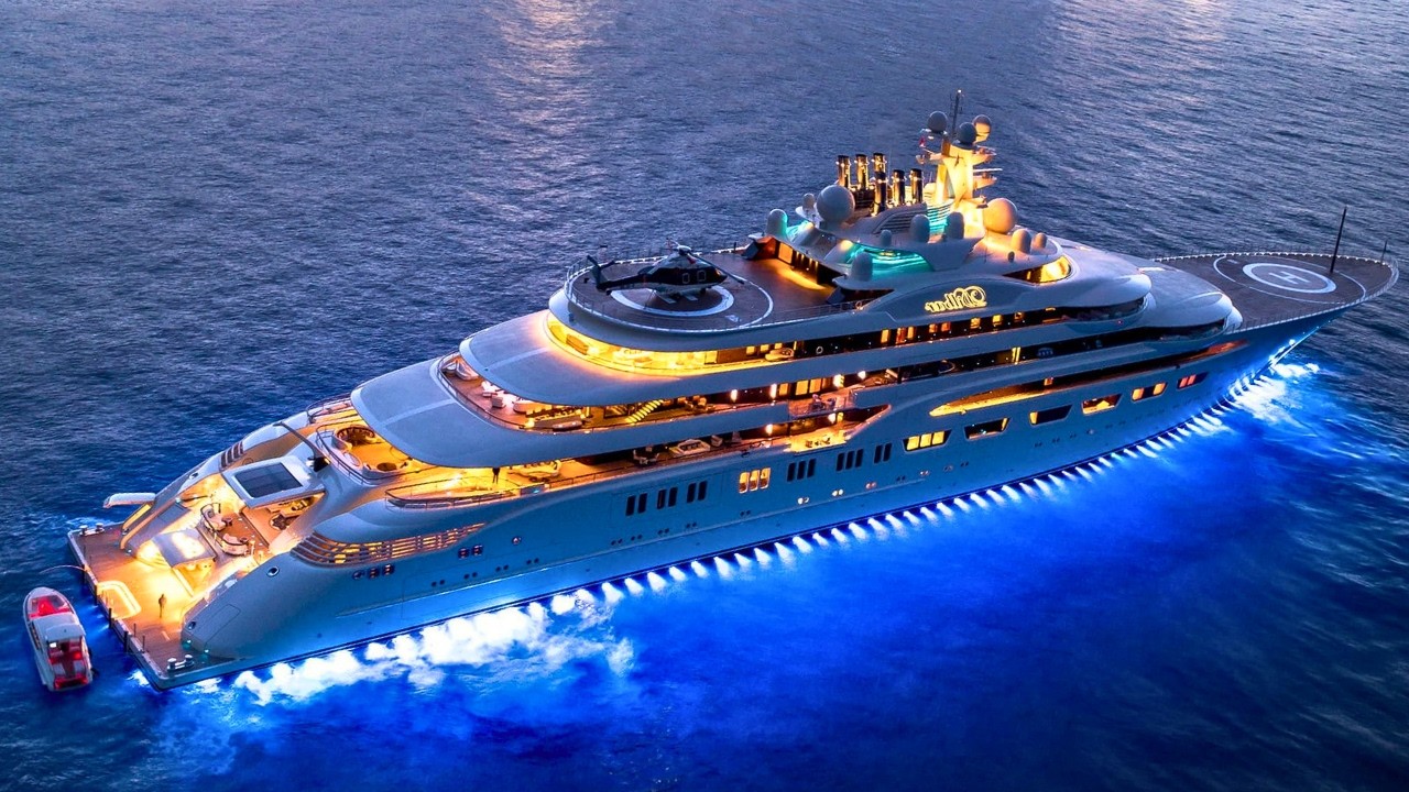 Внутри суперъяхты Azzam стоимостью 600 миллионов долларов