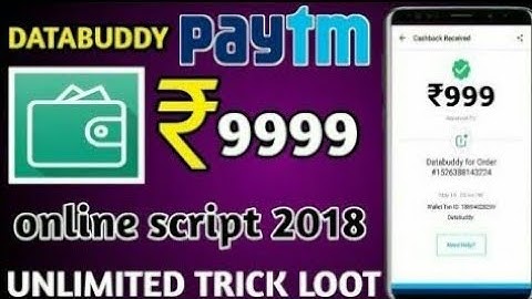 #databuddyappunlimitedtrick {100% WORKING} DataBuddy App Unlimited Trick With Online Script(Proof)