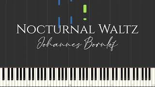 Nocturnal Waltz - Johannes Bornlöf (Piano Tutorial)