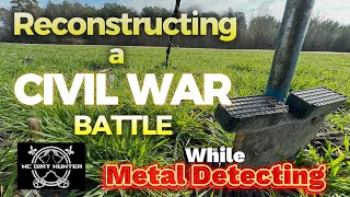 Reconstructing a Civil War battle while Metal Detecting with the Minelab Manticore. #history #relic