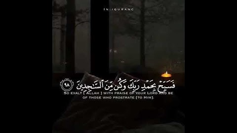 ﴿وَلَقَد نَعلَمُ أَنَّكَ يَضيقُ صَدرُكَ بِما يَقولونَ﴾  سورة الحجر