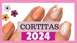 Los Mejores Diseños de Uñas cortas 2024 /Ideas para uñas cortas fáciles/Recopilación paso a paso.