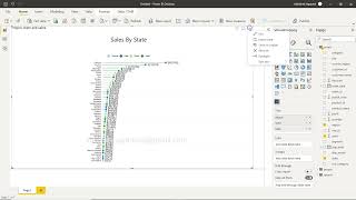 Power BI Charticulator to Create Lollipop Chart