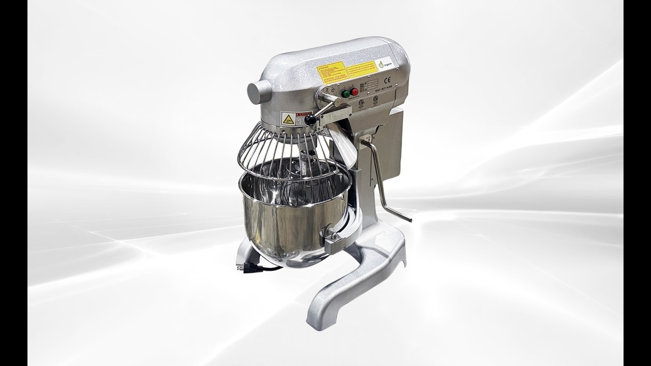NSF Commercial 10QT dough mixer with multi-functional agitator for