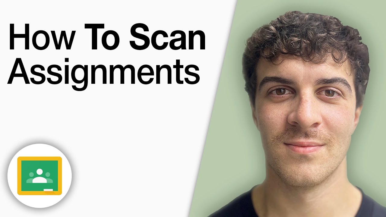 How to Scan Assignments Onto Google Classroom [2025 Full Guide] - YouTube