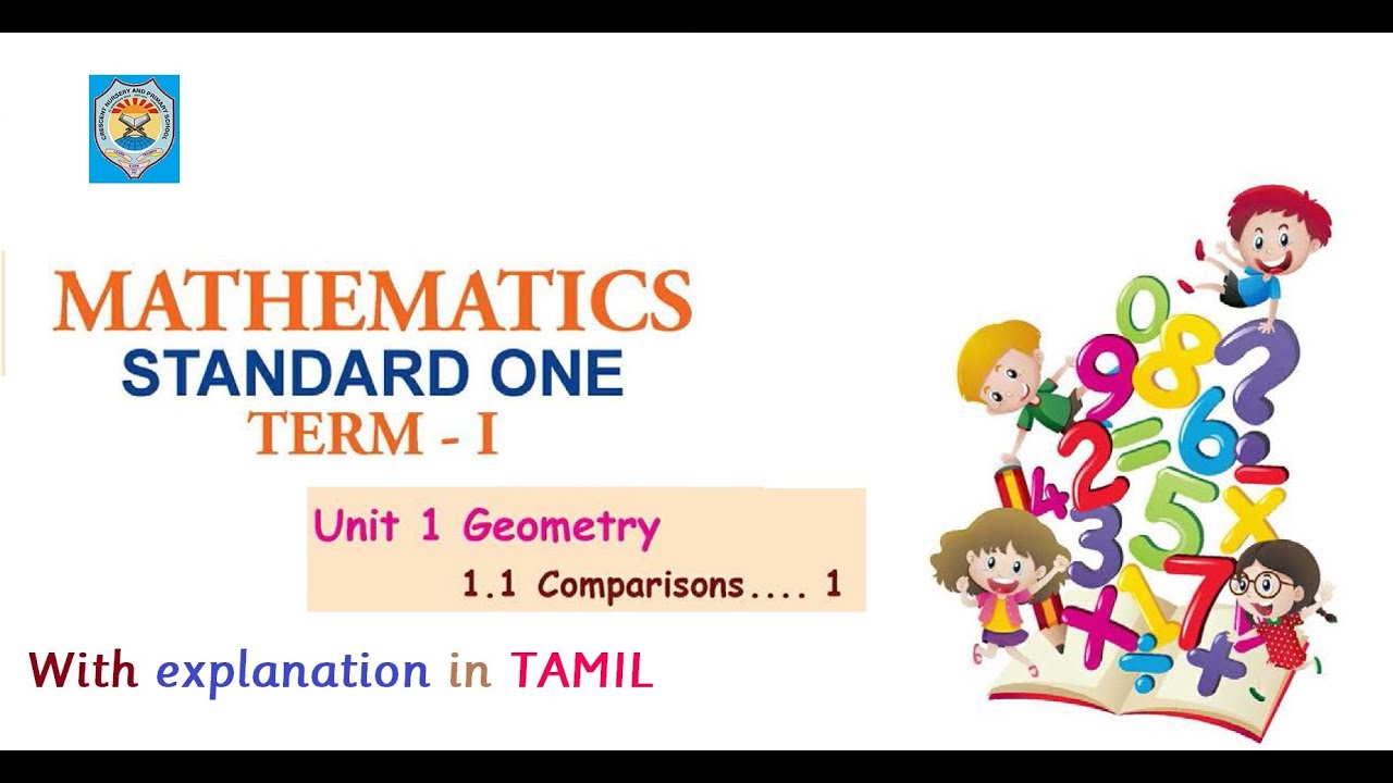 STD 1 TERM 1 MATHS Ln GEOMETRY PART 1 - YouTube