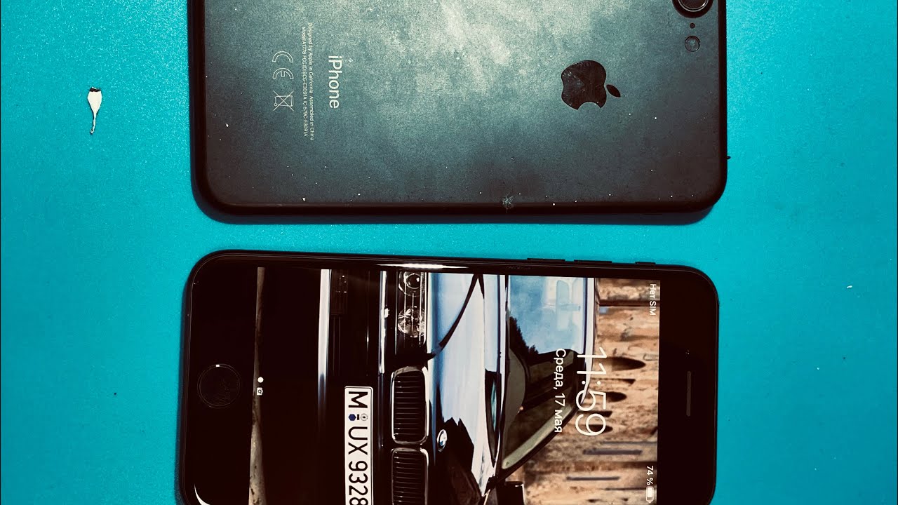 Ремонт iPhone 7 (замена корпуса) - YouTube