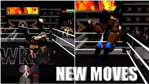 WR3D 21 NEW MOVES BY HHH AND KINGREAL!!!!