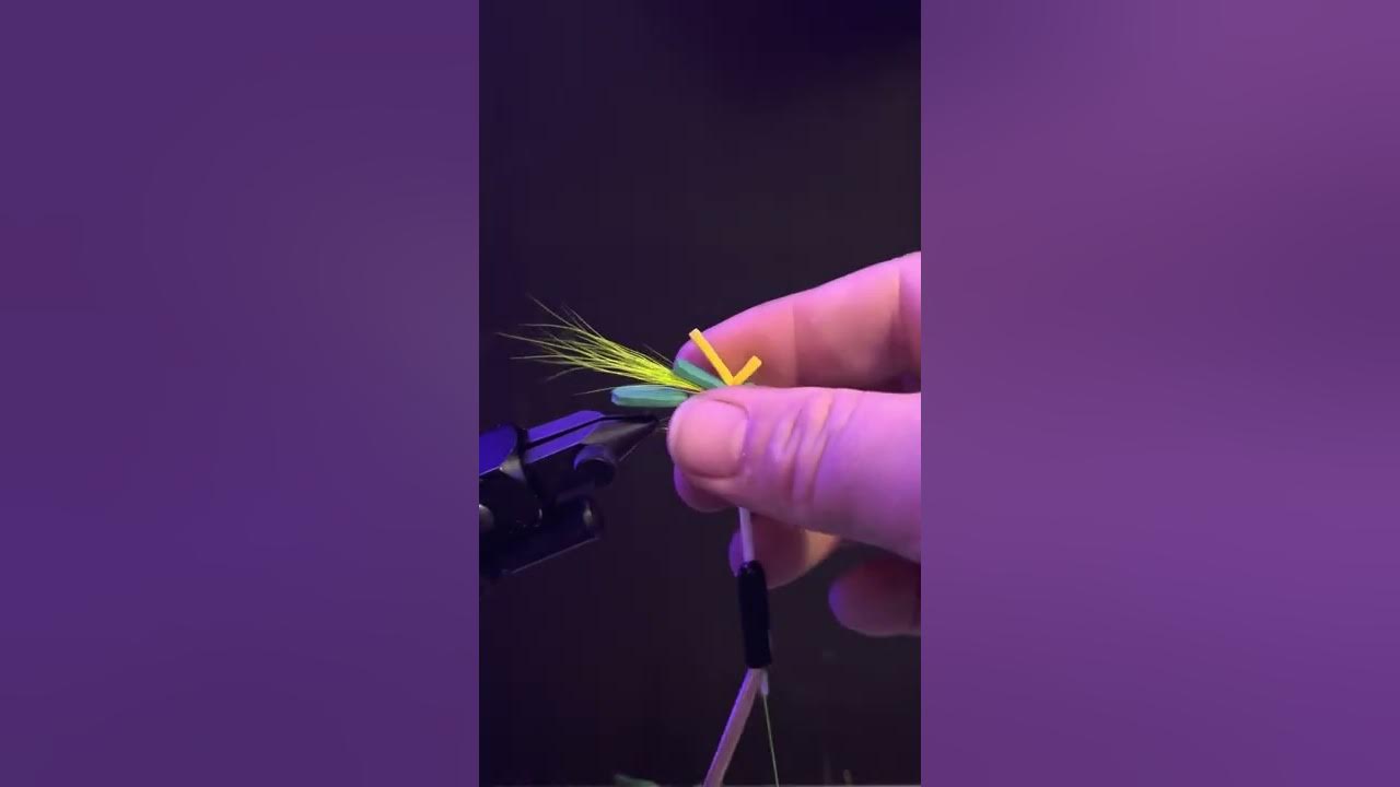 Simple foam hopper fly pattern YouTube