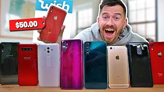 I Bought All The Smartphones On Wish...