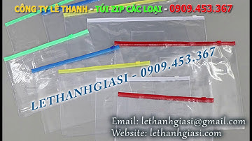 ĐỊA CHỈ MUA TÚI ZIP CÓ KHÓA GIÁ RẺ NHẤT TPHCM