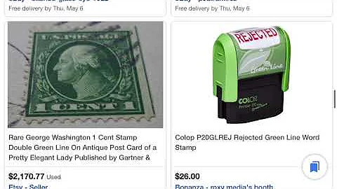 Are Rare Red Line and Green Line Stamps Worth Money?