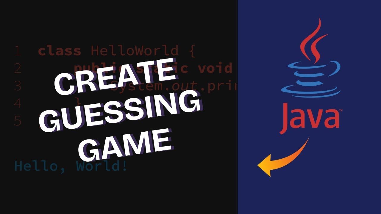 How to Create Guessing Game in Java 2025? - YouTube