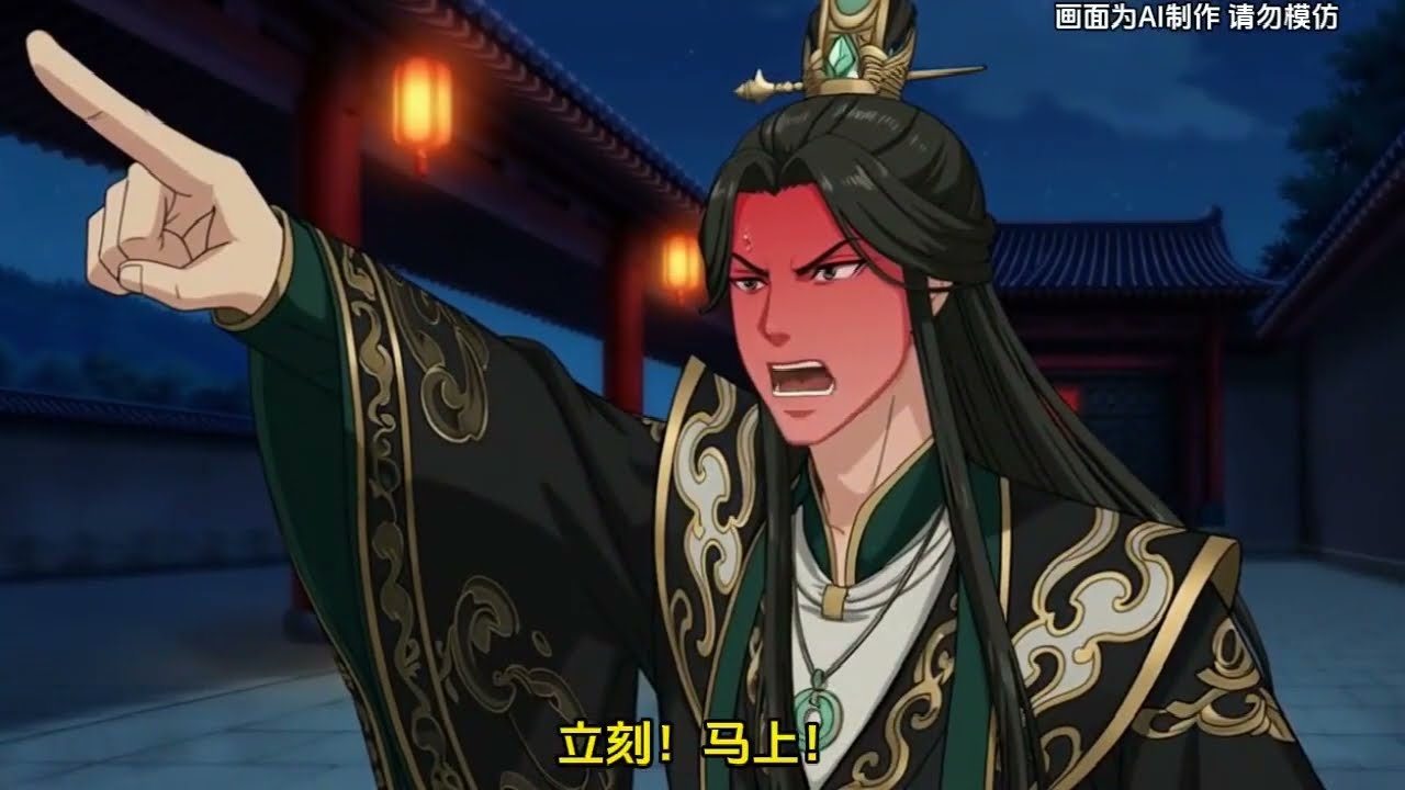 《狼妃戏冷王》大婚当夜，女孩的夫君端着一碗鹤顶红深情款款的来到女孩的面前，要她喝下这碗酒，他说他的白月光身重奇怪的毒，需要女孩做药引，女孩二话没说，直接从裙底掏出一把锯子，要求男子将她割下来#阿紫说漫