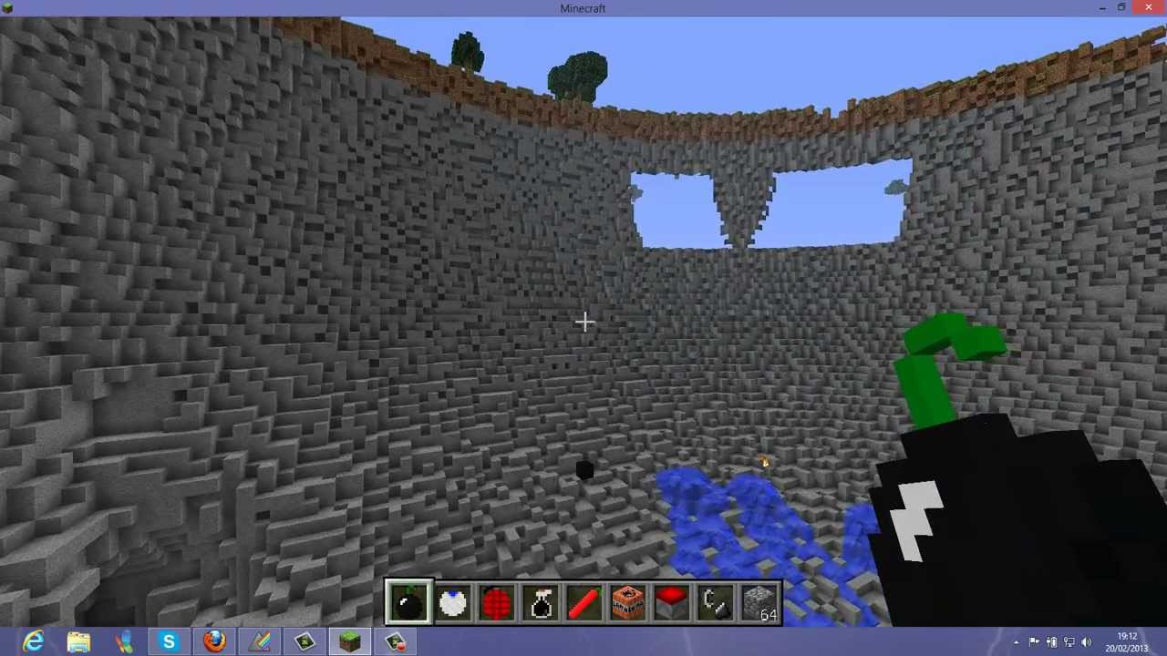 Presentation de la bombe atomique minecraft. - YouTube