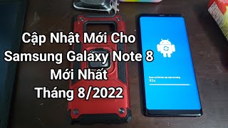 Bất Ngờ Nhận Được Bản Cập Nhật Cho Samsung Galaxy Note 8 screenshot 1