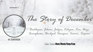 Cover Kihyun... - The Story Of December (다시 찾아온 12월 이야기) (Color Coded Han/Rom/Eng/Esp Lyrics)