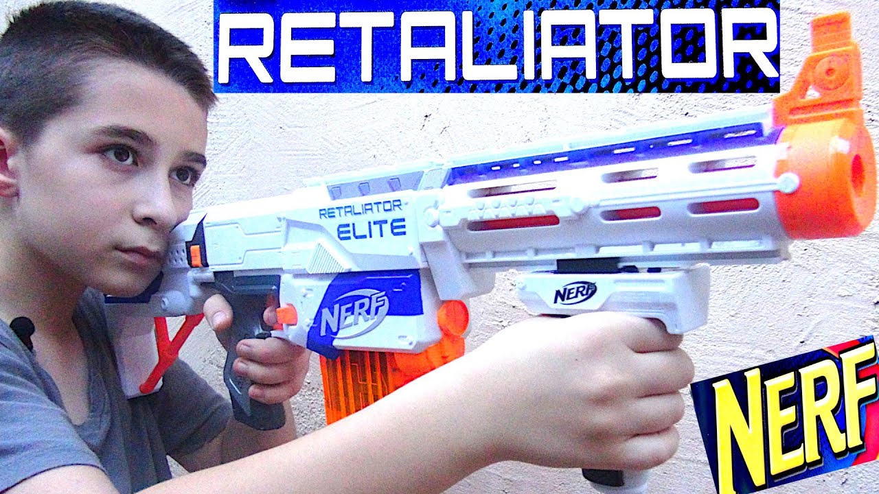 Darts Grip NERF N-Strike Elite RETALIATOR Blaster Barrel Clip Stock Darts Grip NERF N-Strike Elite RETALIATOR Blaster Barrel Clip Stock