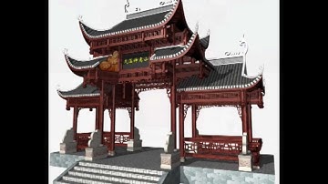 Gate 3D model | Architectural Details 3D Models | max, 3ds, obj, c4d, lwo