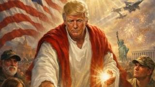 Trump Deletes AI Jesus Image After Backlash From Christian Right, Exposing MAGA Divide Update