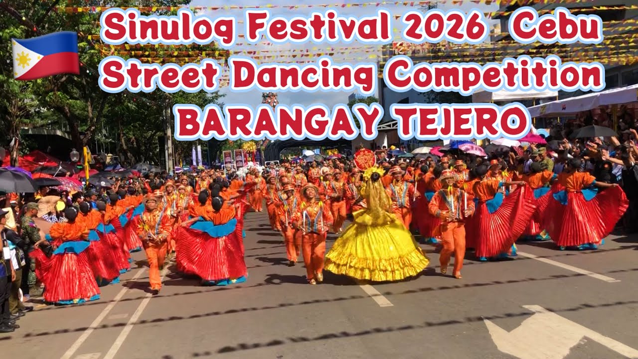 Sinulog Festival 2026 TEJERO Street Dance Parade & Festival Costume Cebu City | Sinulog Mardigra