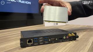 Celebrity InfoComm 2021: Intel Demos Intel NUC Compute Element with SimplyNUC OPS Module on LFD Wealth