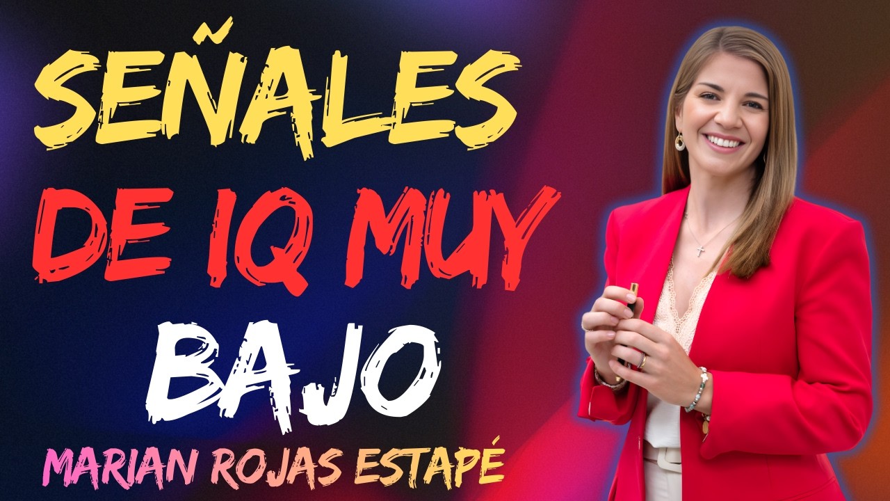 Daily Habits That Reveal a Low IQ (Backed by Psychology) | Marian Rojas Estapé