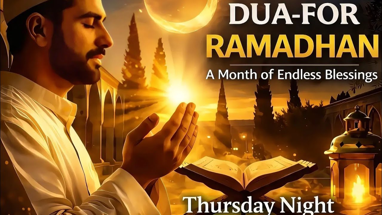 Thursday Night Dua For Any Problems | Powerful Ramadan Prayer for Peace, Protection & Blessings