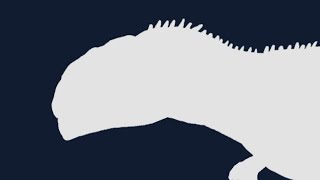 Giganotosaurus test animation - Drago Monsterverse