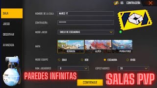 FREE FIRE 💻 COMO CREAR SALA PVP 2022 💥1VS1 DUO ESCUADRA Y 6VS6 PERSONALIZADA 2024