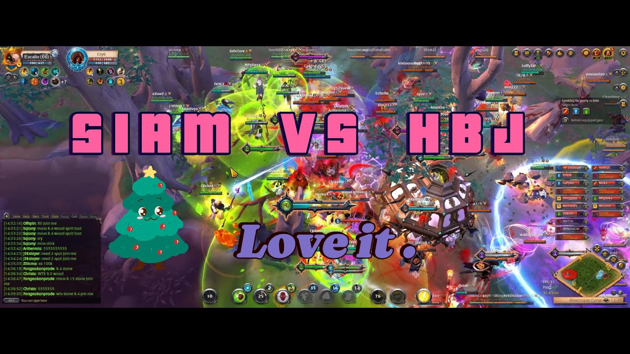 RootBoy - SIAM vs HBJ [Friendly] | RootBound POV | Albion East #SQUAD # ...