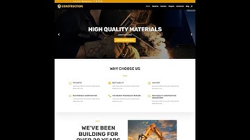 Construction Divi Child Wordpress theme #templatemonster  #themeforest  #envato   #monsterone