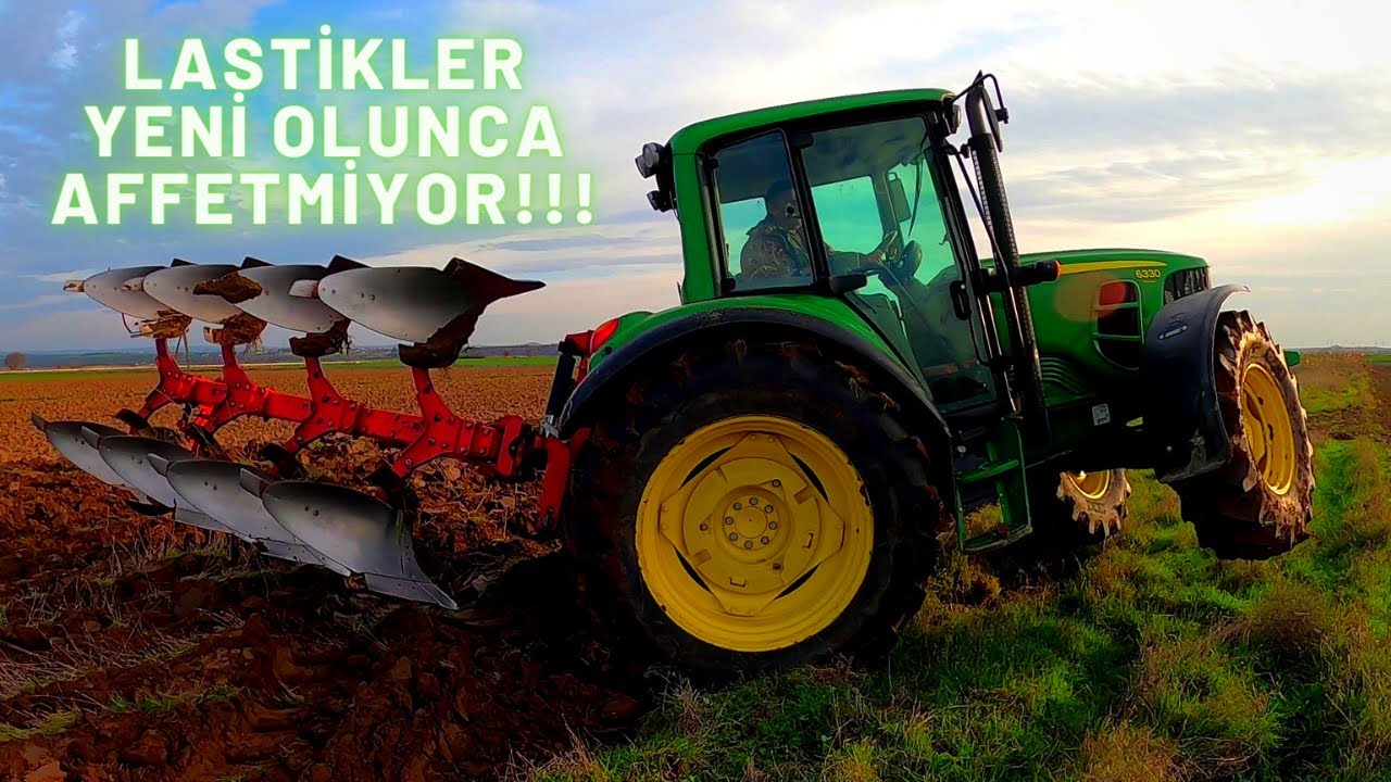 JOHN DEERE 6330 PREMİUM İle Derin Sürüm!! [GoPro8]