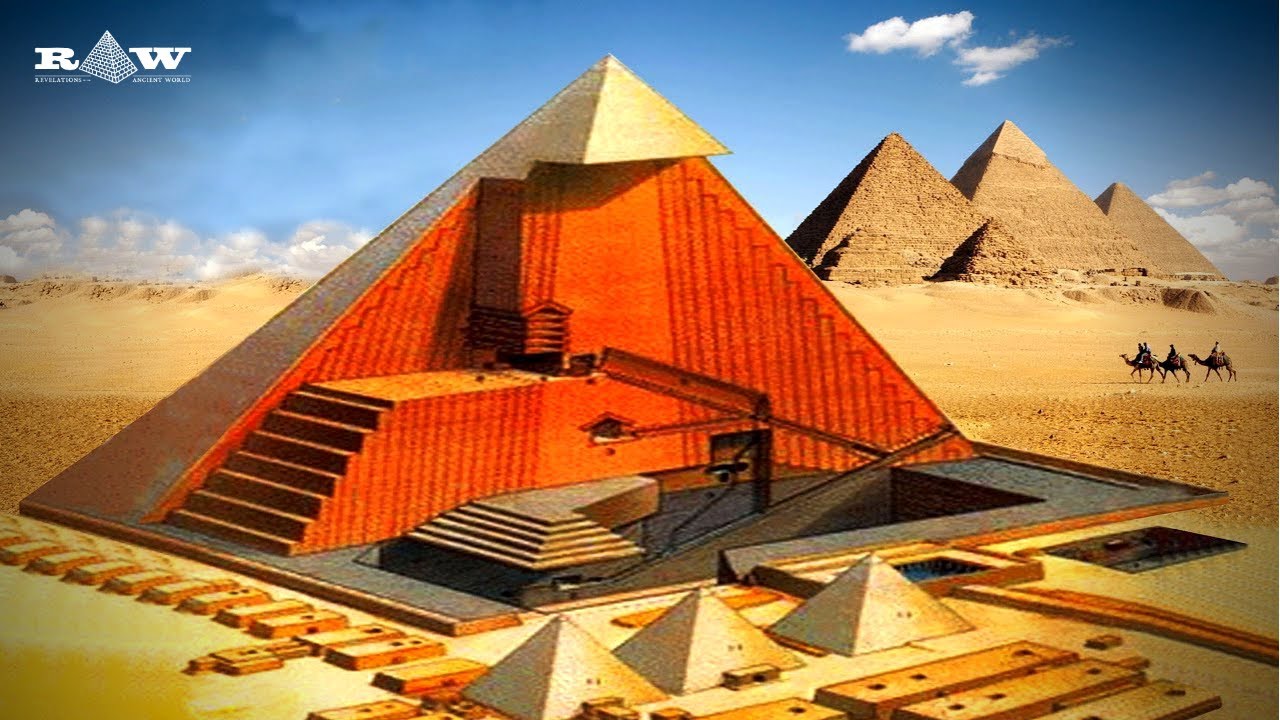 Pyramide de Khéops - Au Coeur de la Machine - YouTube