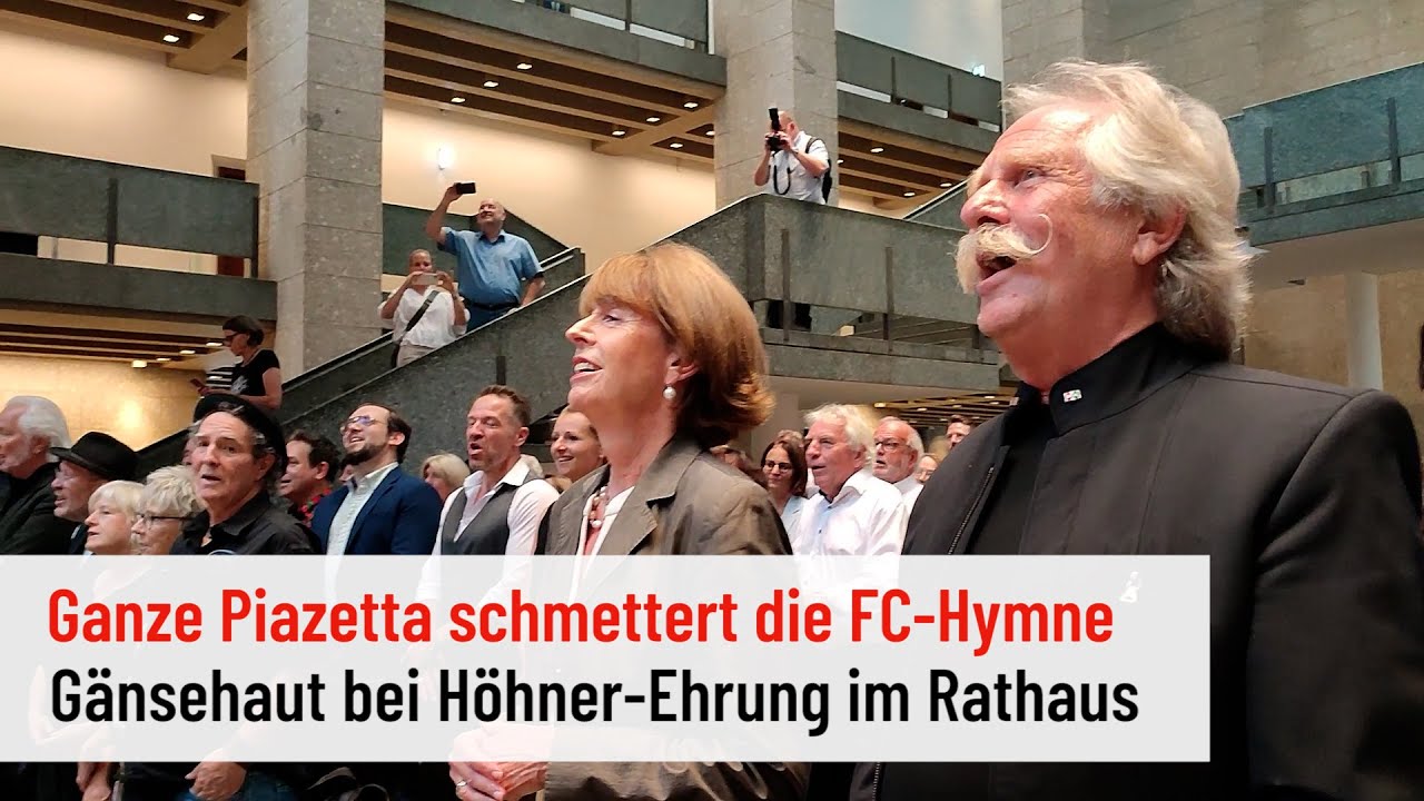 Köln: Oberbürgermeisterin Henriette Reker ehrt die Höhner