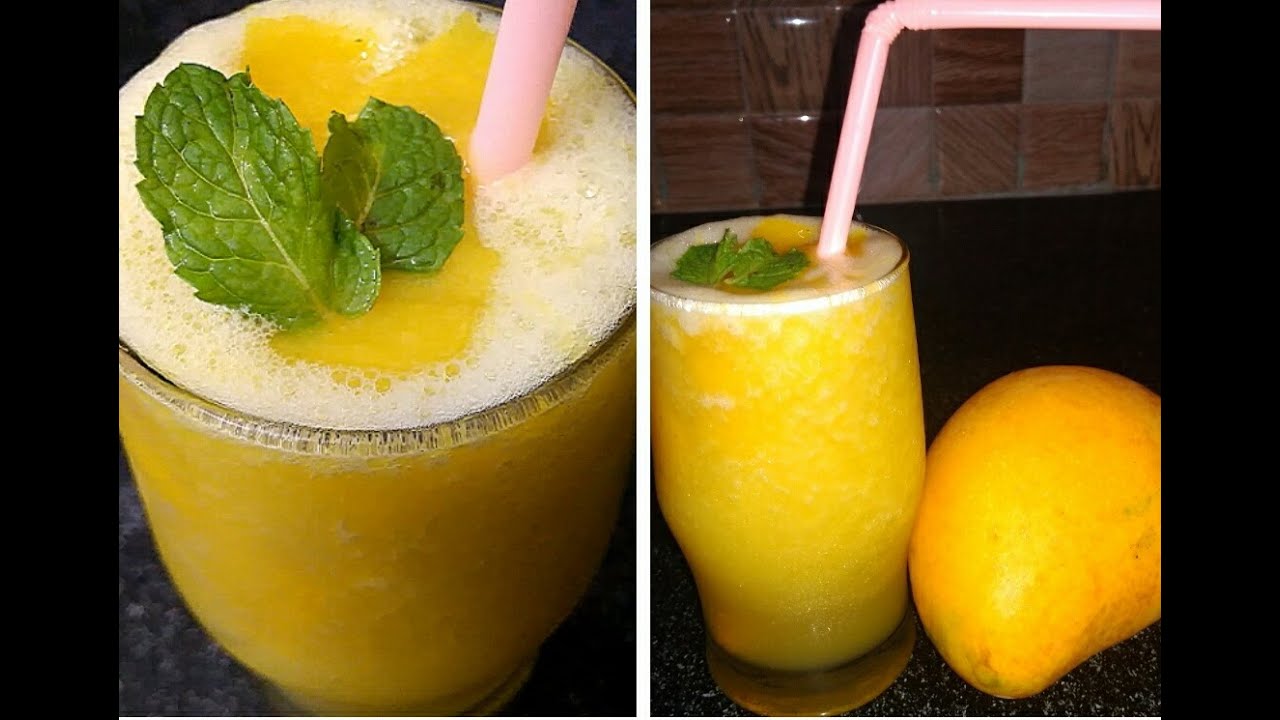 Mango punch..../A refreshing drink - YouTube