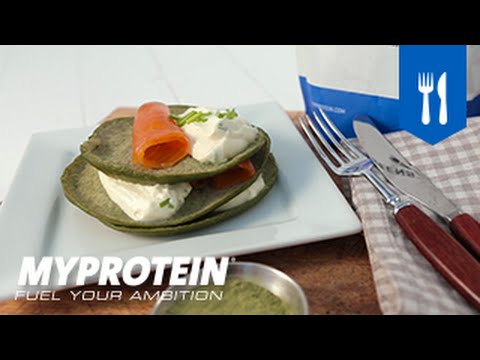 Video: Mini Pandekager Med Laks Og Krydret Creme Fraiche