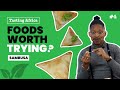 ETHIOPIAN FOOD Taste Test: Sambusa (Samosa) Review | Tasting Africa #4.1